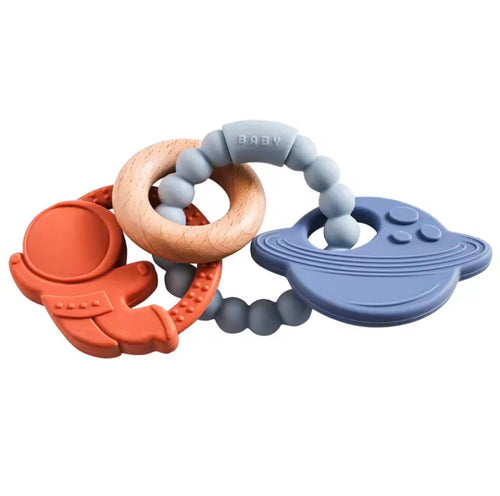 Baby Silicone Bracelet Teether Toy – BPA Free Sensory Teether